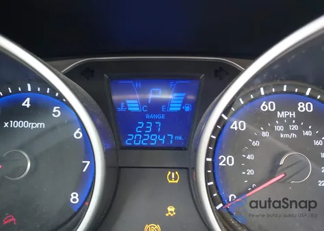 2012 Hyundai Tucson Limited из США, поврежденный, VIN KM8JUCAC5CU368671